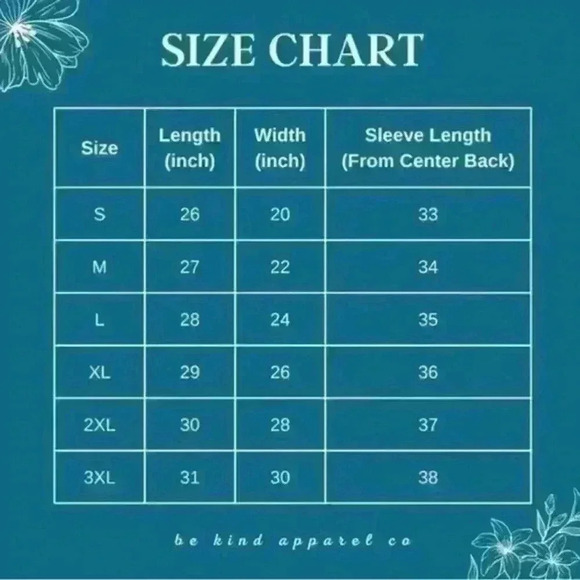 White Embroidered Crewneck Sweatshirt "Be Kind" - Picture 3 of 3